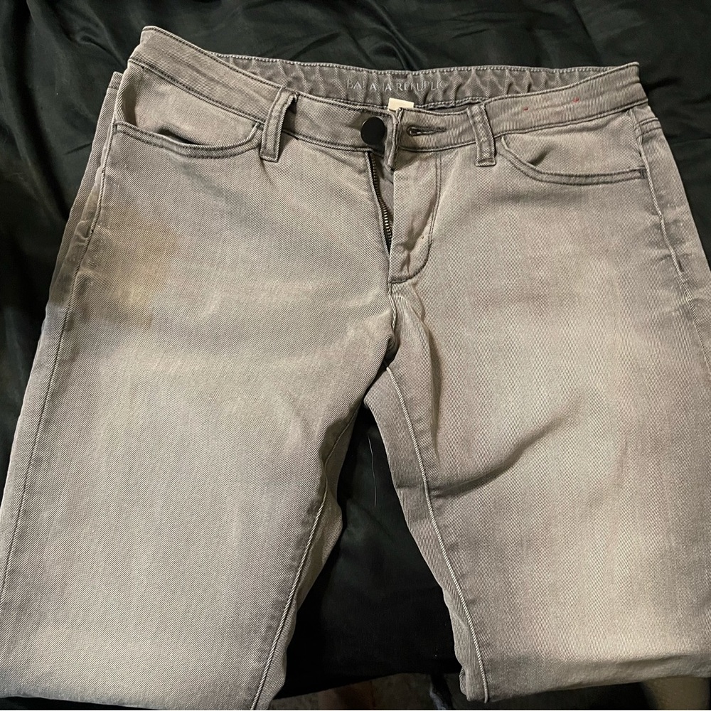 J.Crew : Gray skinny jeans (29S / 29 Short)